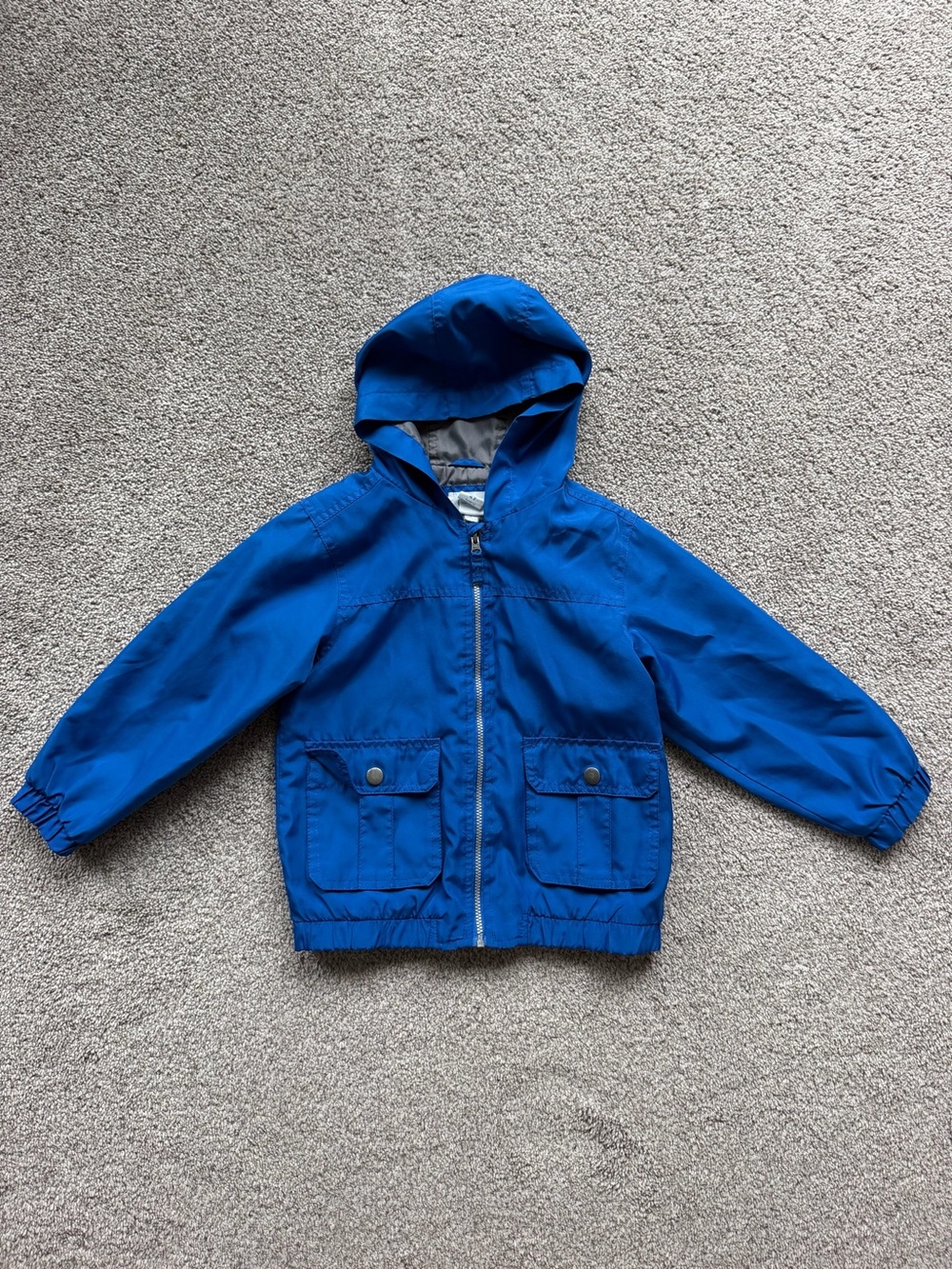 Circo Royal Blue Hooded Rain Jacket